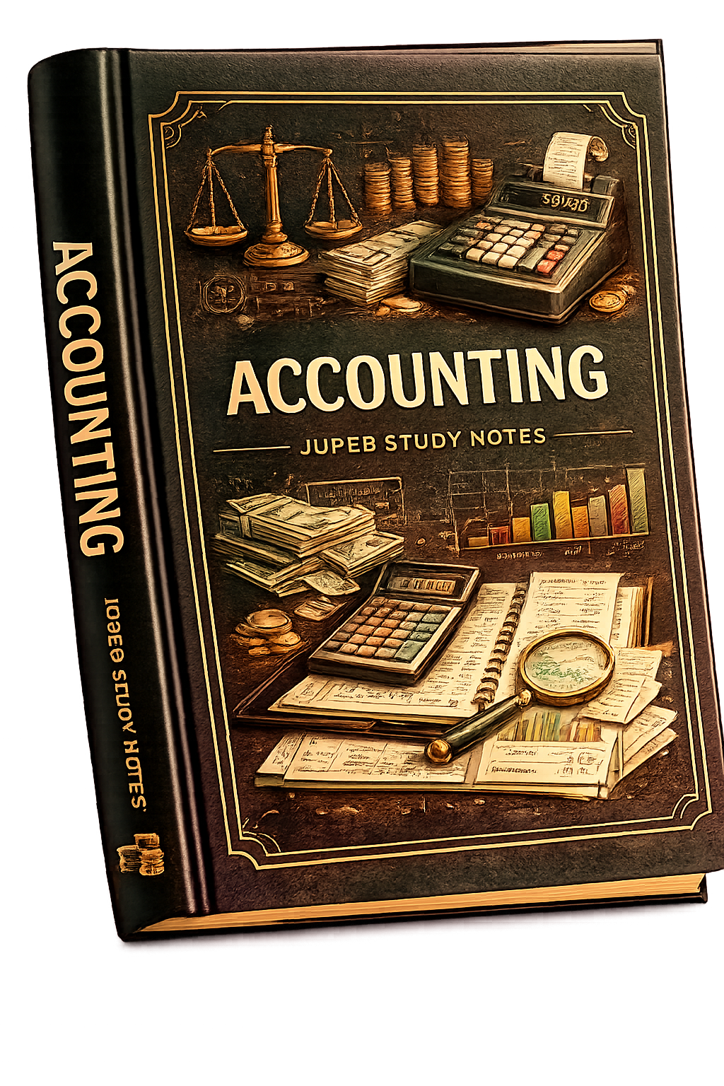 Accounting study notes book cover