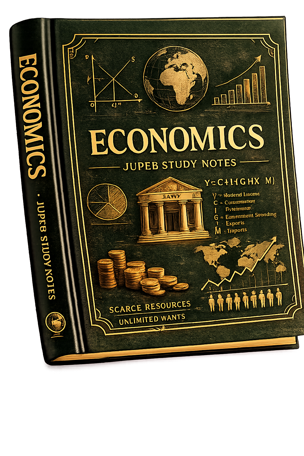 Economics study notes book cover