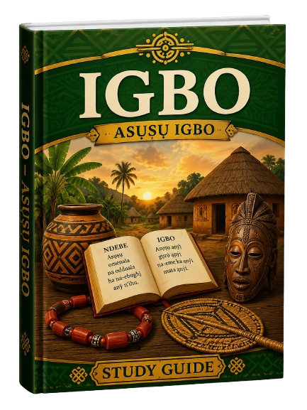 Igbo study notes book cover