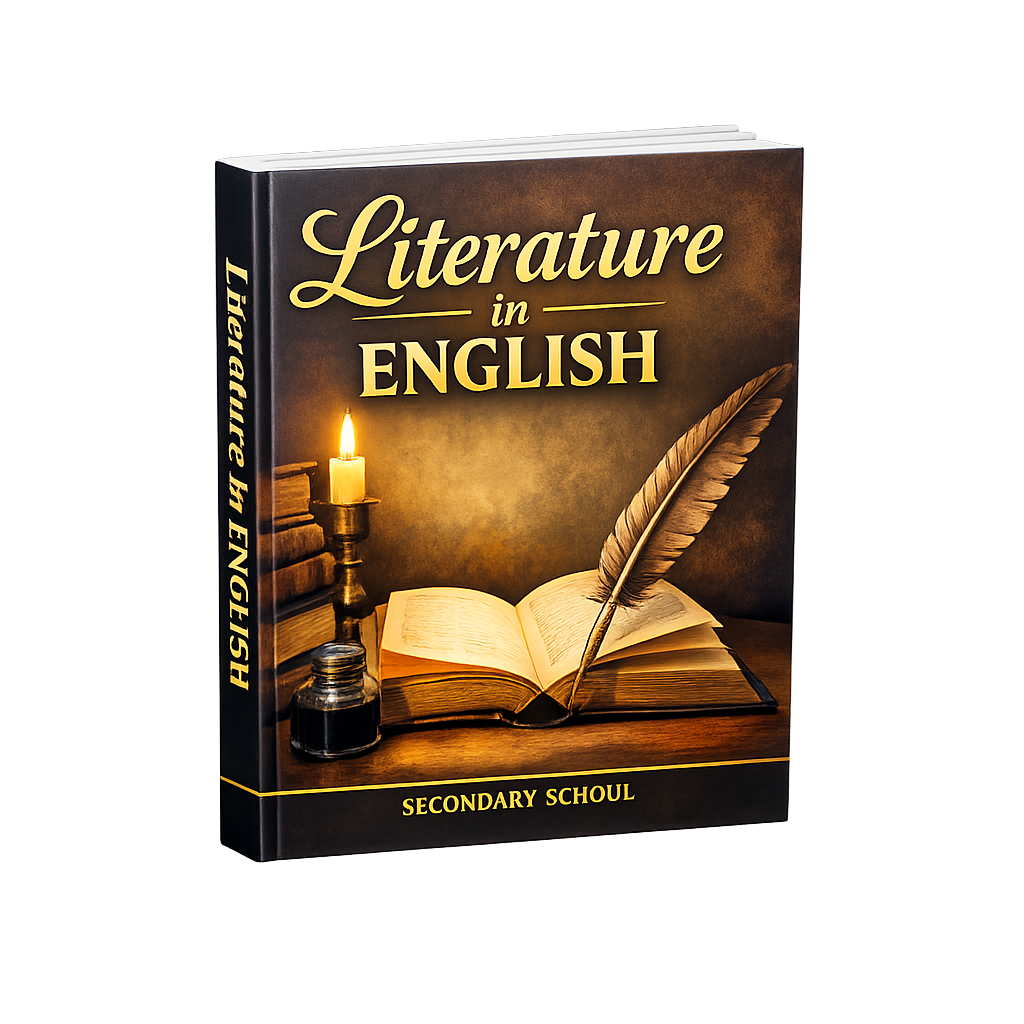 Literature in English study notes book cover