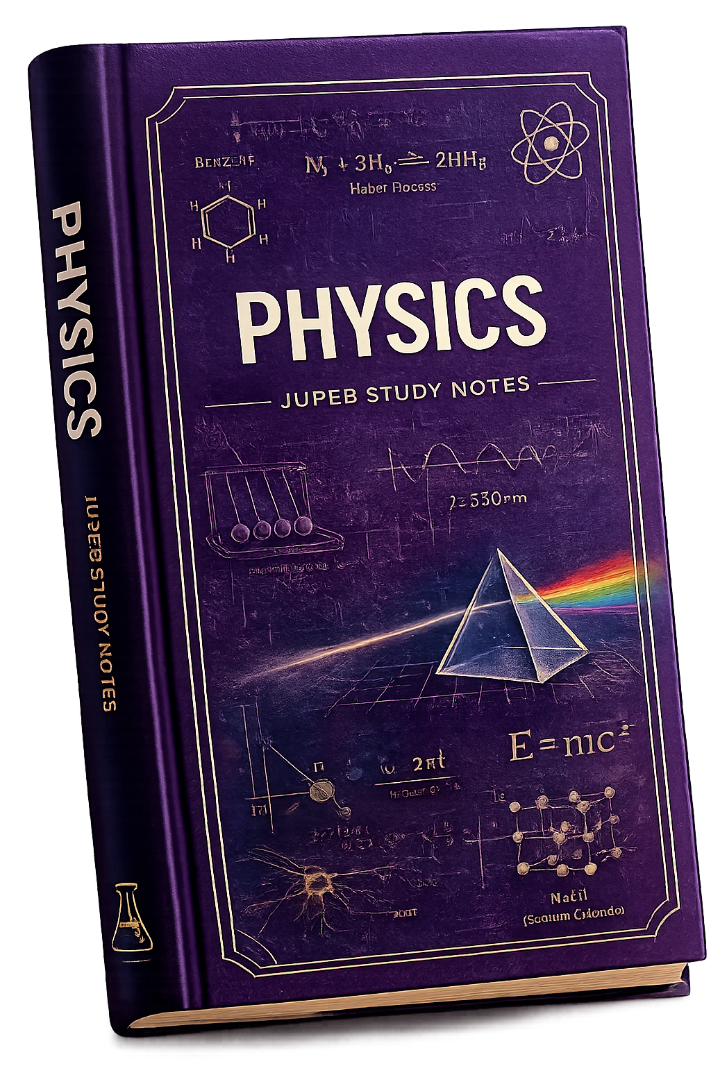 Physics study notes book cover