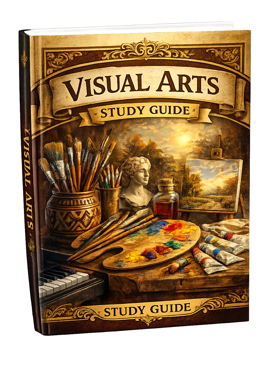 Visual Arts study notes book cover
