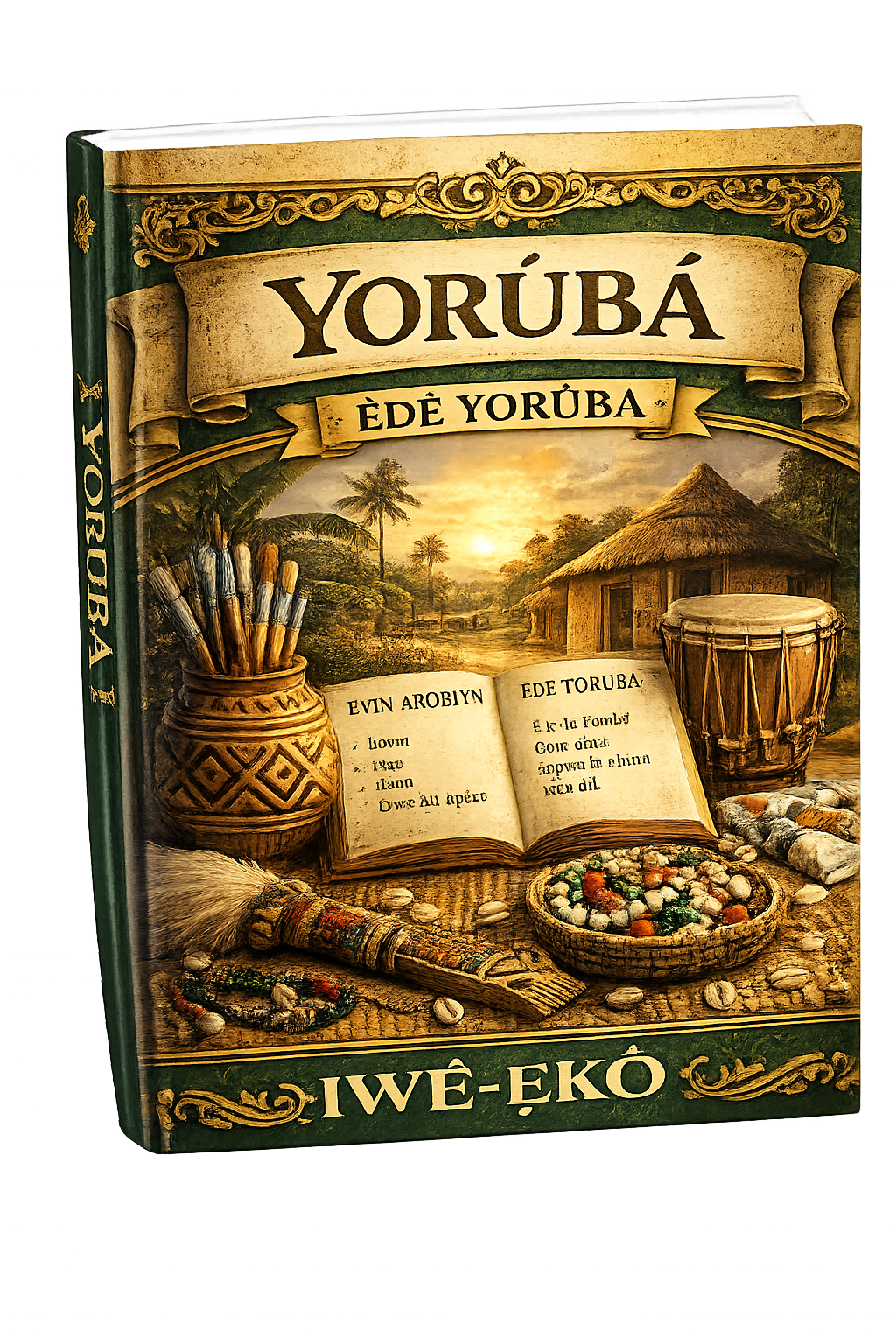 Yoruba study notes book cover